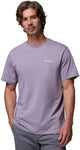Columbia csc™ Outdoor Back Graphic Tee Herren-Outdoor-Shirt – Shale Purple, Scoped View