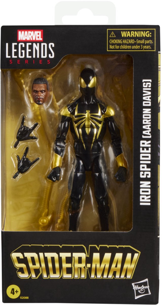 Hasbro Marvel Legends Series Iron Spider (Aaron Davies), 15 cm große Spider-Man-Comic-Actionfigur