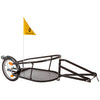 M-Wave Foldable Fahrradanhänger 16 Zoll unisex schwarz
