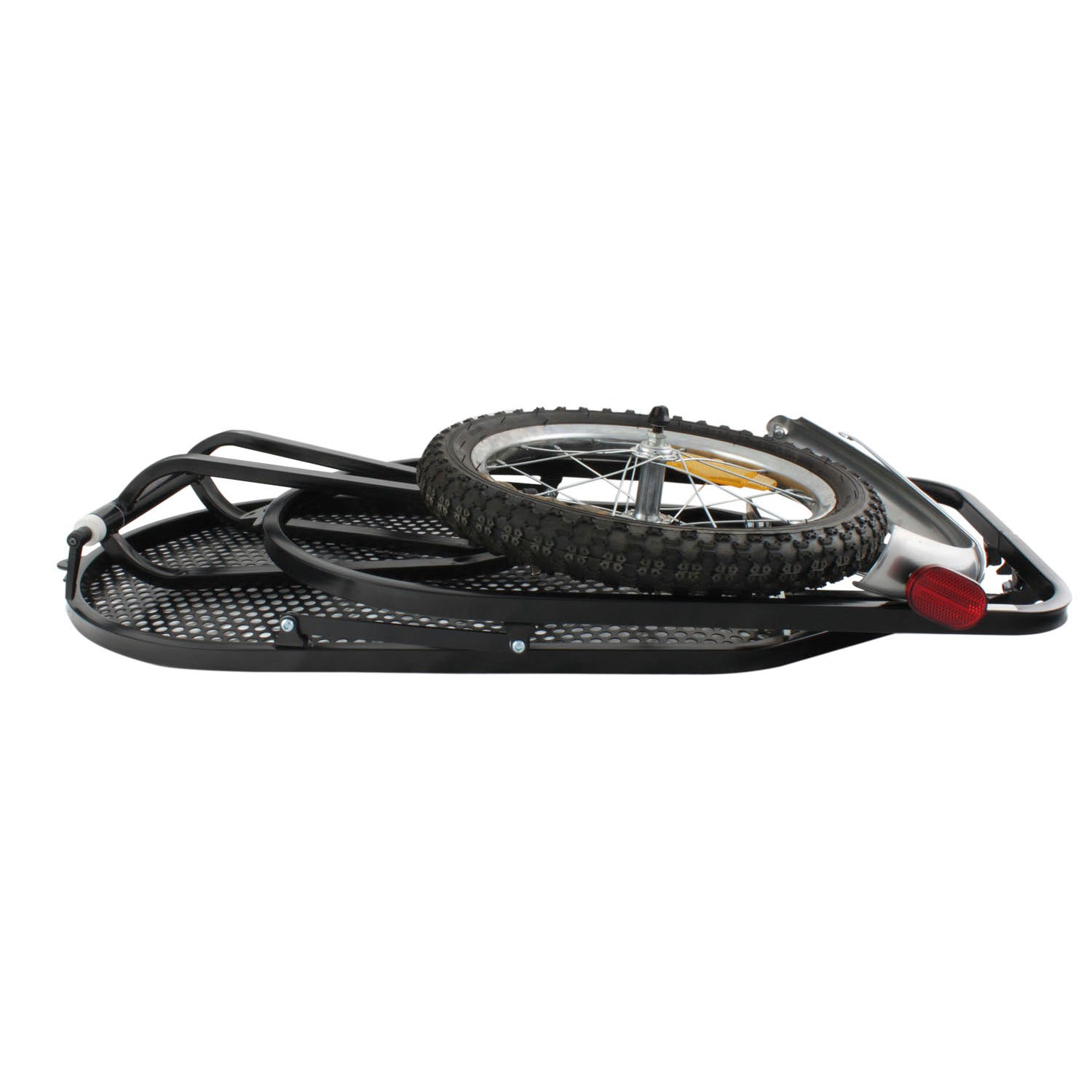 M-Wave Foldable Fahrradanhänger 16 Zoll unisex schwarz