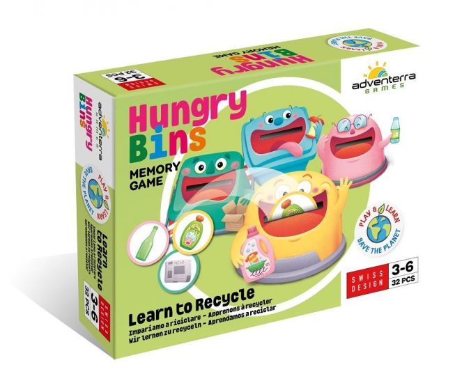 Hungry Mülleimer Memory Game