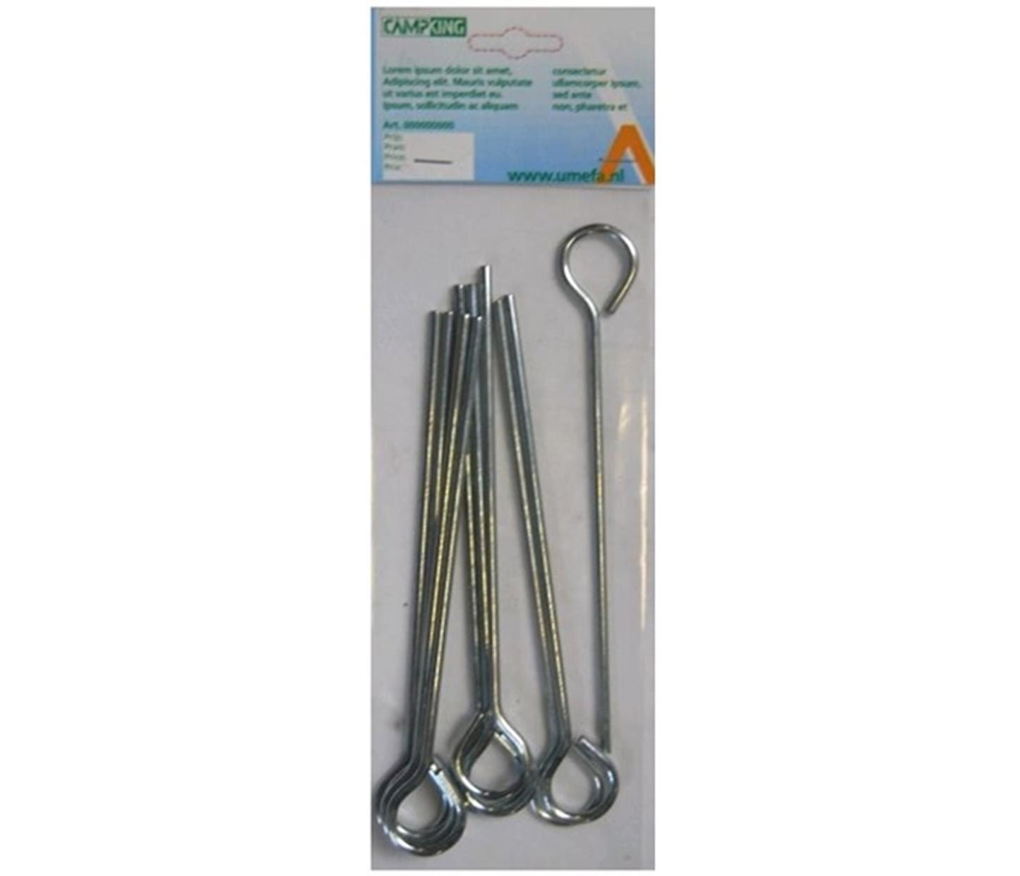 Camping Umefa Erdspieß geschlossen 24 cm 10 Stk