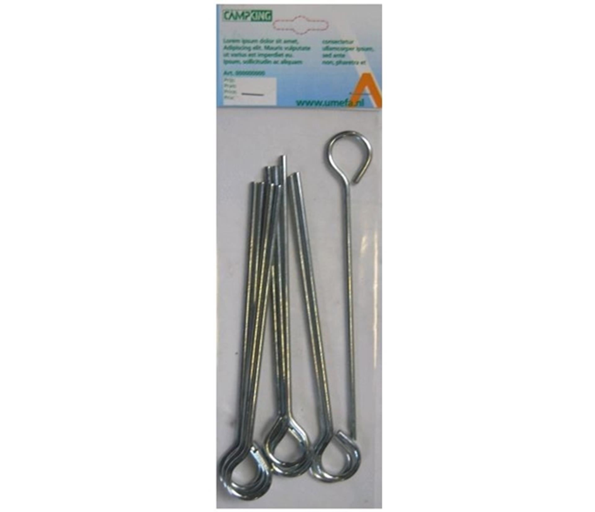Camping Umefa Erdspieß geschlossen 24 cm 10 Stk