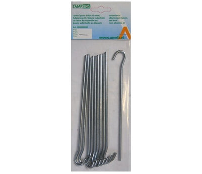Camping Umefa Erdspieß offenes Auge 18 cm 10 Stk