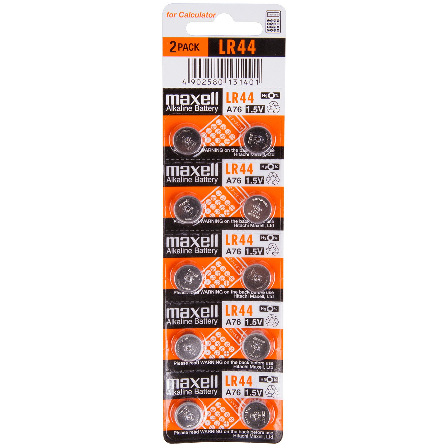 Maxell lr44 ag13 a76 l1154f Batterie