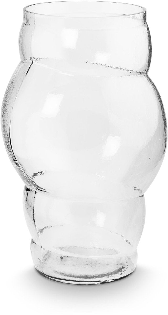 Vtwonen - Blumenvase - Wohnaccessoires - transparent - Glasvase - 24x35cm