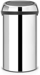 Brabantia Touch Bin Abfallbehälter – 60 Liter – glänzender Stahl