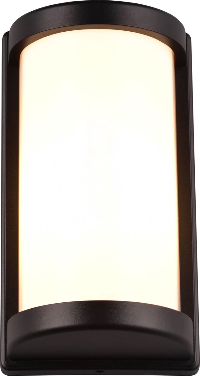 Rl lebe dein Licht Reality Puelo - Wandleuchte - Schwarz matt - exkl. 1x e27 4w - Außenbeleuchtung - IP44