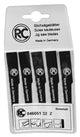 RC Rodcraft Dach Sägeklinge 6052 f. Blechs. 6050 PCKG. 5 PCs.