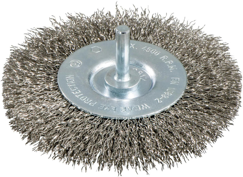 Metabo -Rundenbürste mit 6 mm Shaf d = 75 mm Stahl