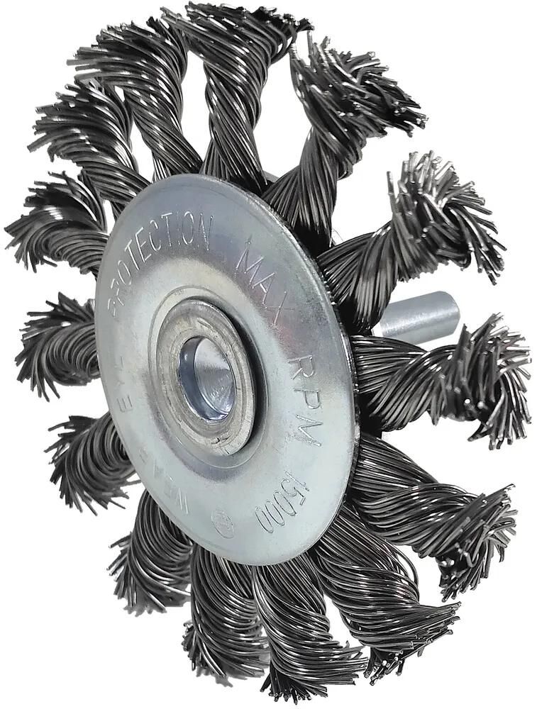 KS -Werkzeuge Roundbürste mit 6 mm Shaf KS -Werkzeugen 75x12mm