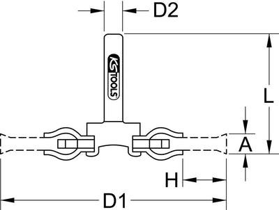 KS -Werkzeuge Roundbürste mit 6 mm Shaf KS -Werkzeugen 75x12mm