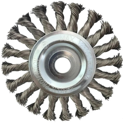 KS -Werkzeuge Roundbürste W. Bore 22,2 KS -Werkzeuge 125x14mm Stahl