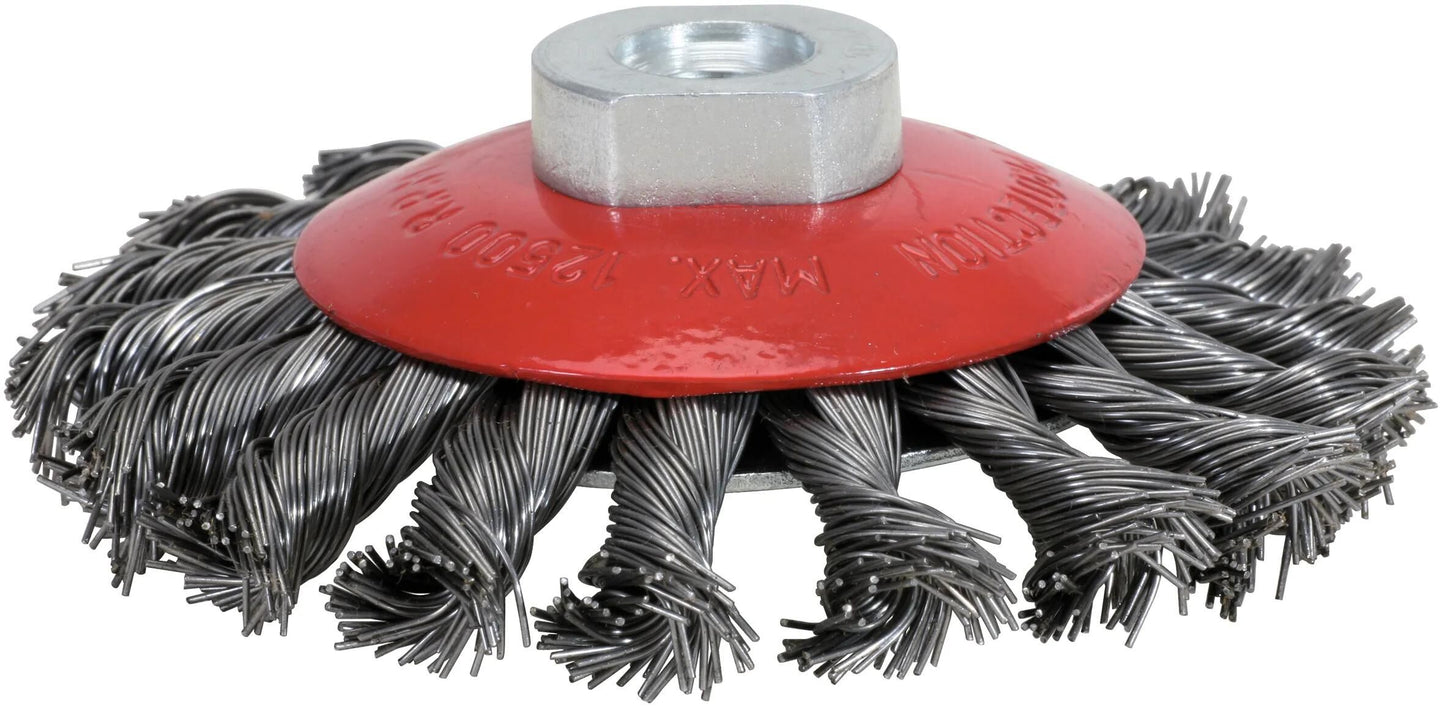 KS -Werkzeuge Roundbürste mit Loch KS -Werkzeugen M14x2, d = 100 mm