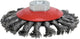 KS -Werkzeuge Roundbürste mit Loch KS -Werkzeugen M14x2, d = 100 mm
