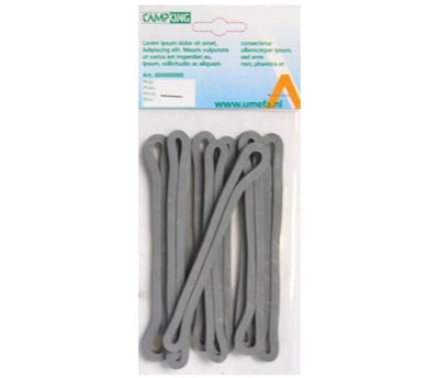 Camping Camping 10 Gummi -Ringe 80x90x5mm