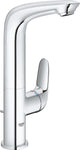 Grohe Eurostyle News Waschtischarmatur Größe L mit seitlicher Bedienung mit Ablaufgarnitur mit geschlossenem Griff Chrom