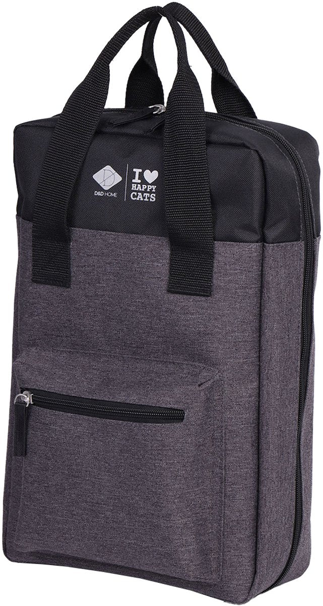 D·d Home Megan - Aufbewahrungstasche für Spielzeug 25x8x38cm schwarz