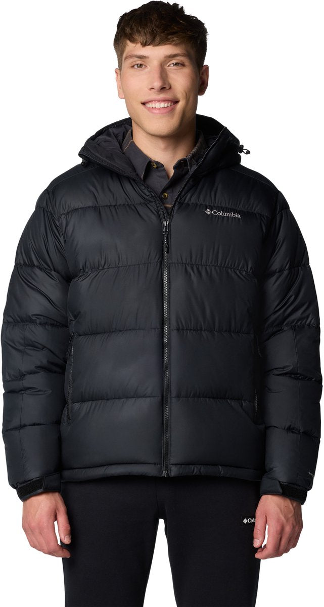 Columbia Pike Lake™ II Kapuzenjacke Herren Outdoorjacke - Schwarz - Größe M