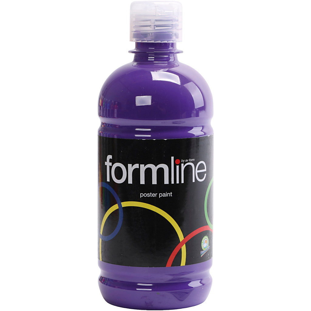 Creativ Company Temperafarbe matt, violett, 500 ml 1 Flasche
