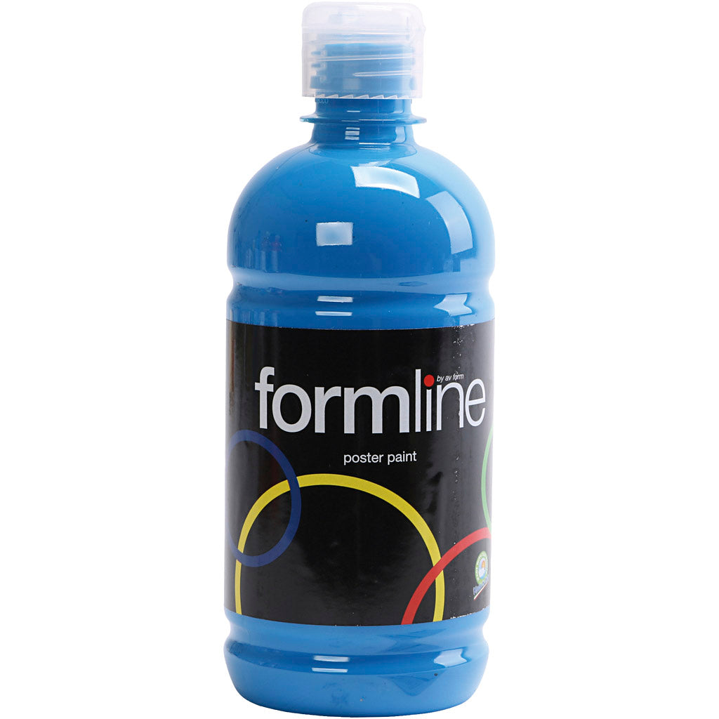 Creativ Company Temperafarbe matt, Primärblau, 500 ml 1 Flasche