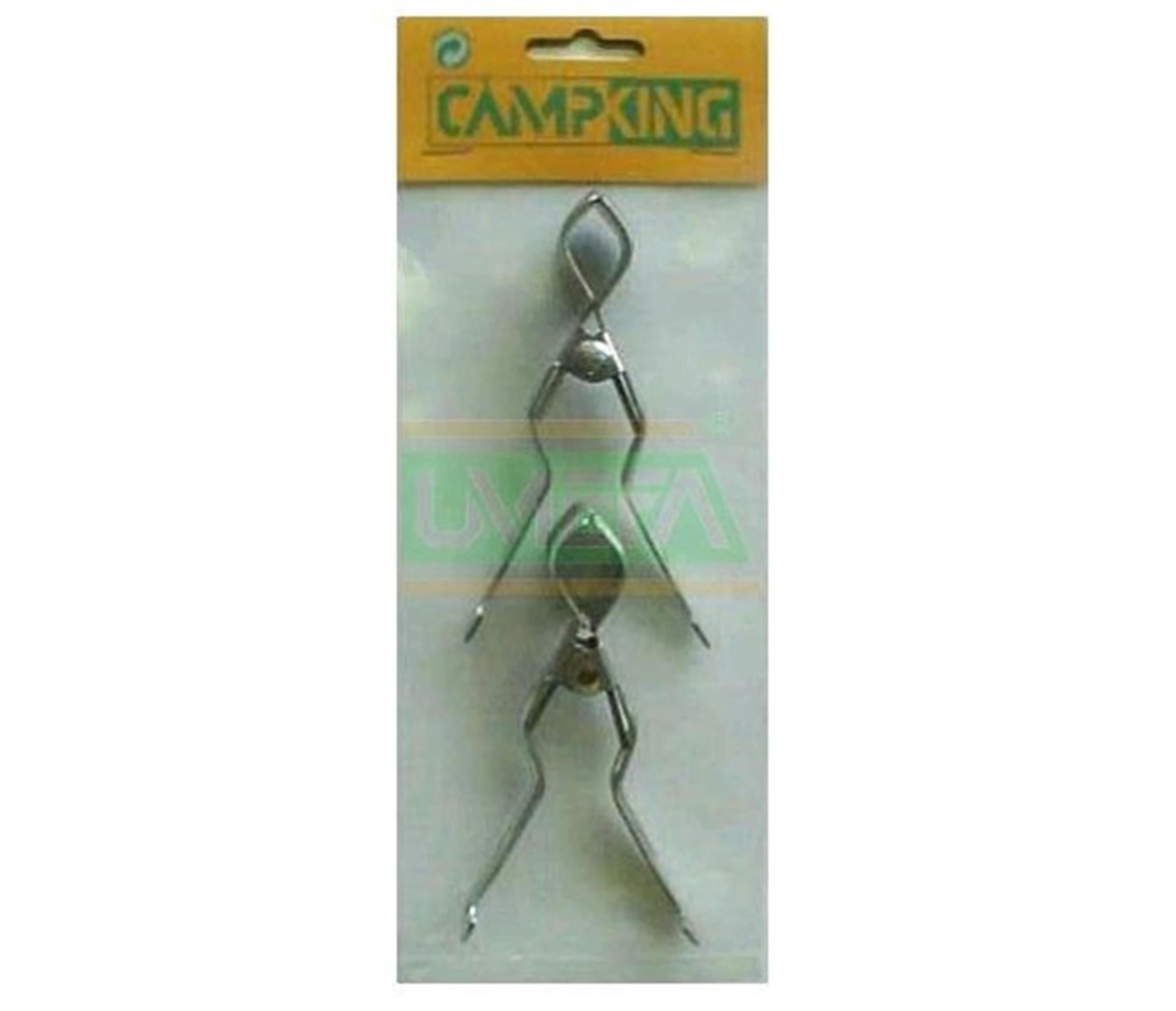 Camping Umefa Klemm-Kleiderhaken, Beutel mit 2 Stück