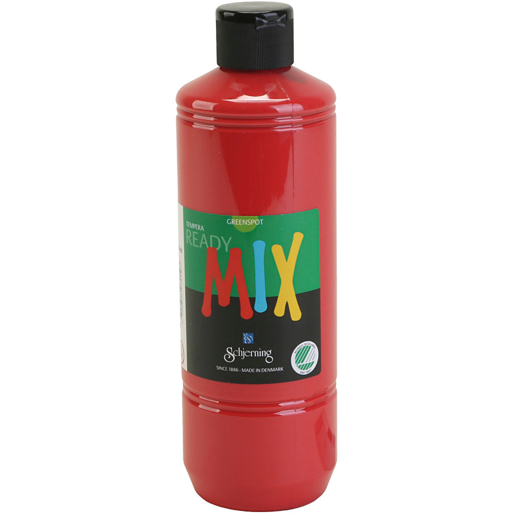 Schjerning Greenspot Plakatfarbe, matt, rot, 500 ml 1 Flasche