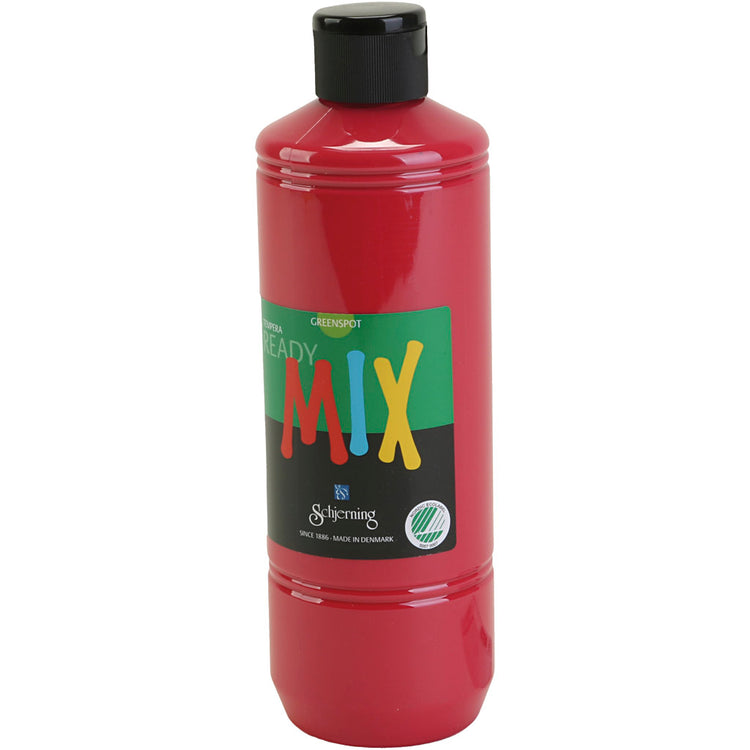 Schjerning Greenspot Plakatfarbe, matt, Primärrot, 500 ml 1 Flasche