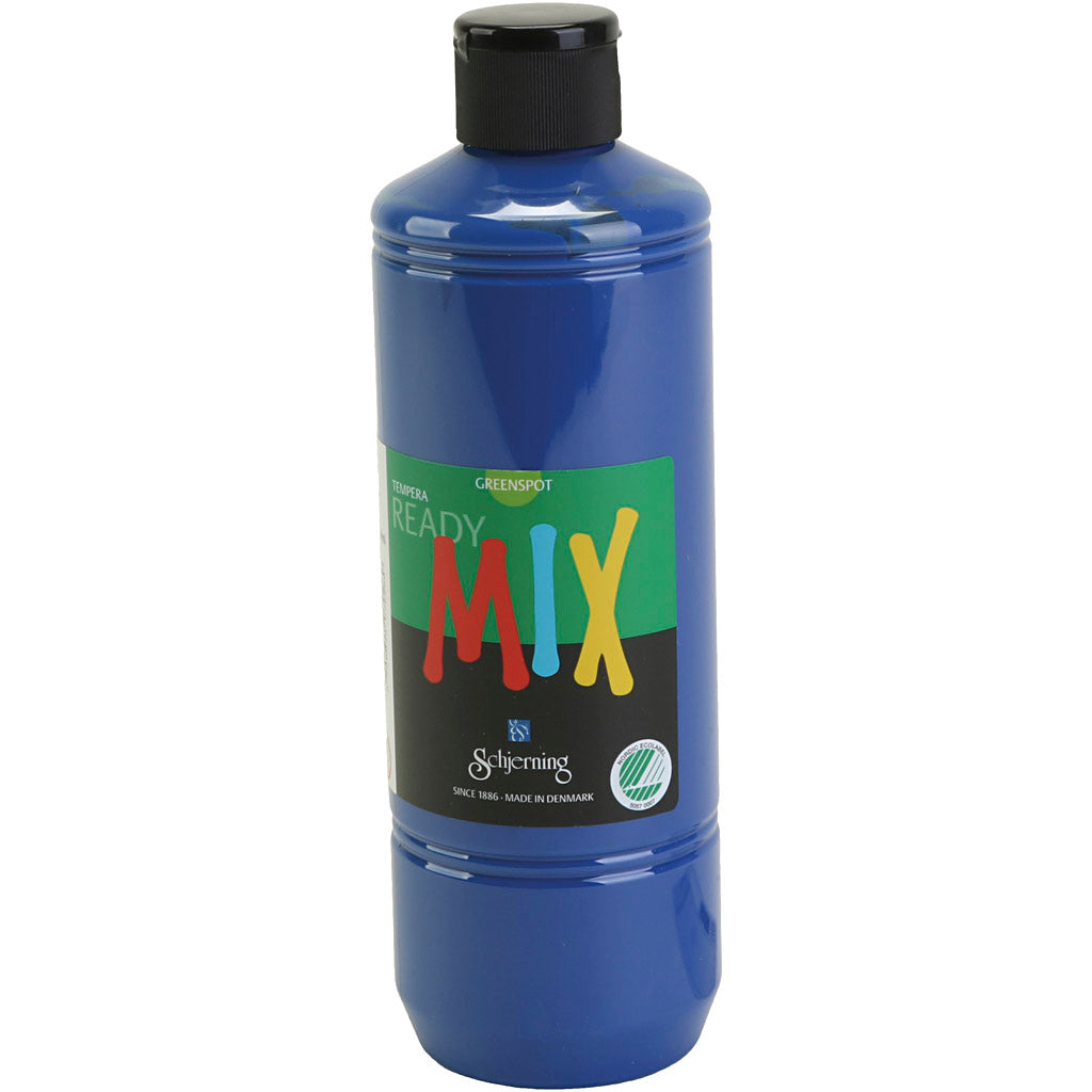 Schjerning Greenspot Plakatfarbe, matt, dunkelblau, 500 ml 1 Flasche