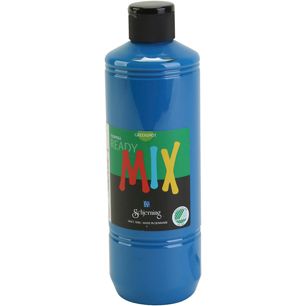 Schjerning Greenspot Plakatfarbe, matt, Primärblau, 500 ml 1 Flasche
