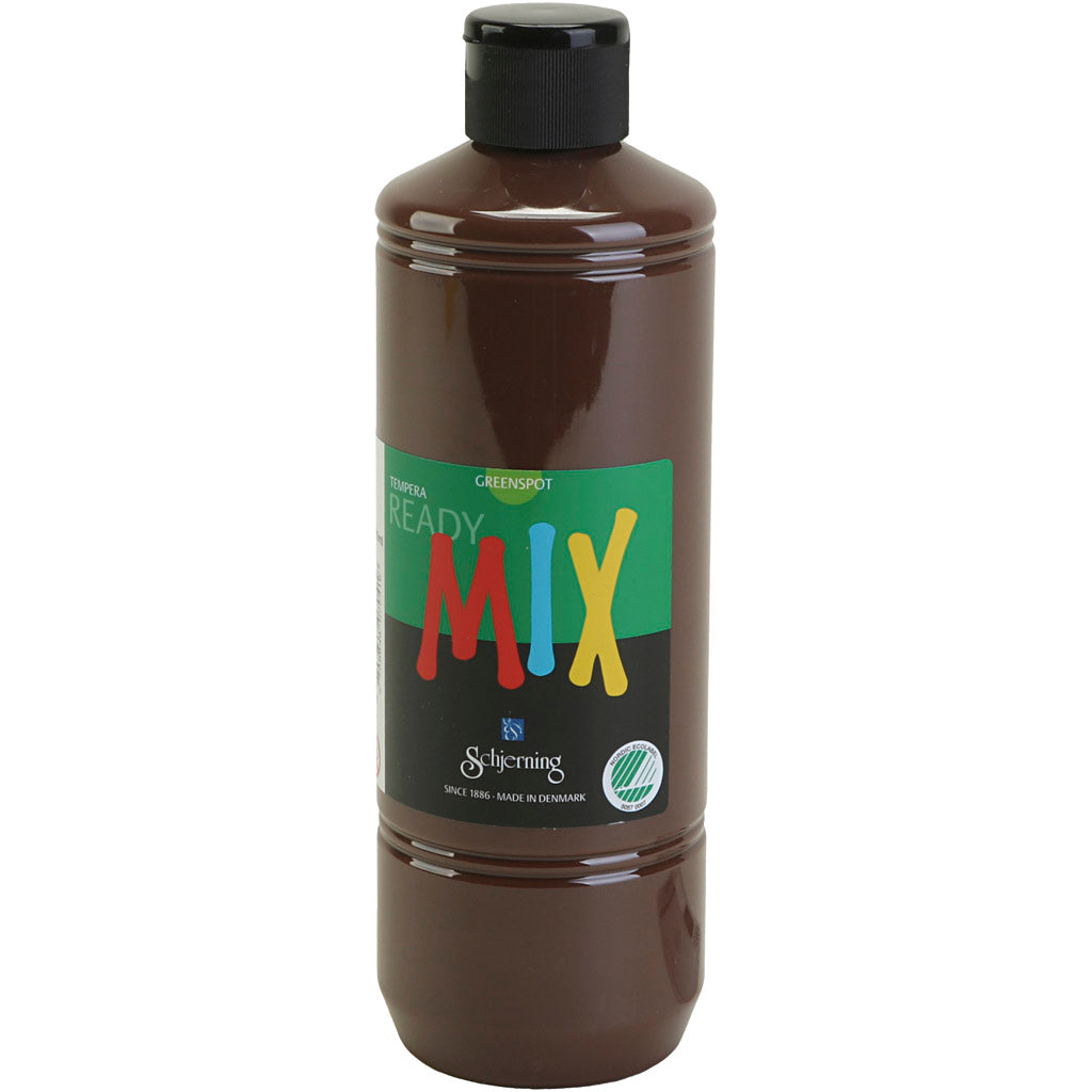 Schjerning Greenspot Plakatfarbe, matt, braun, 500 ml 1 Flasche