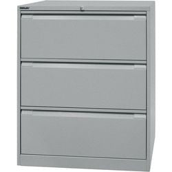 Aktenschrank Bisley df3355 silber 3 Schubladen