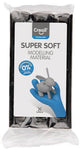 Creall Supersoft Clay, konservierungsfrei, schwarz – 500 g.