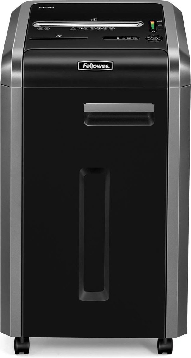 Fellowes Aktenvernichter 225ci – Aktenvernichter – P4 – 22 Blatt – Schwarz