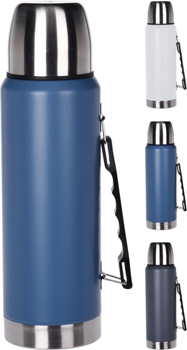Excellent Houseware Isolierflasche aus Edelstahl 1l