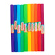 Crep Paper Regenbogen, Set von 10 Farben