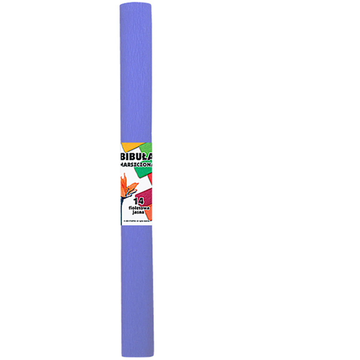 Crep -Papierlicht lila