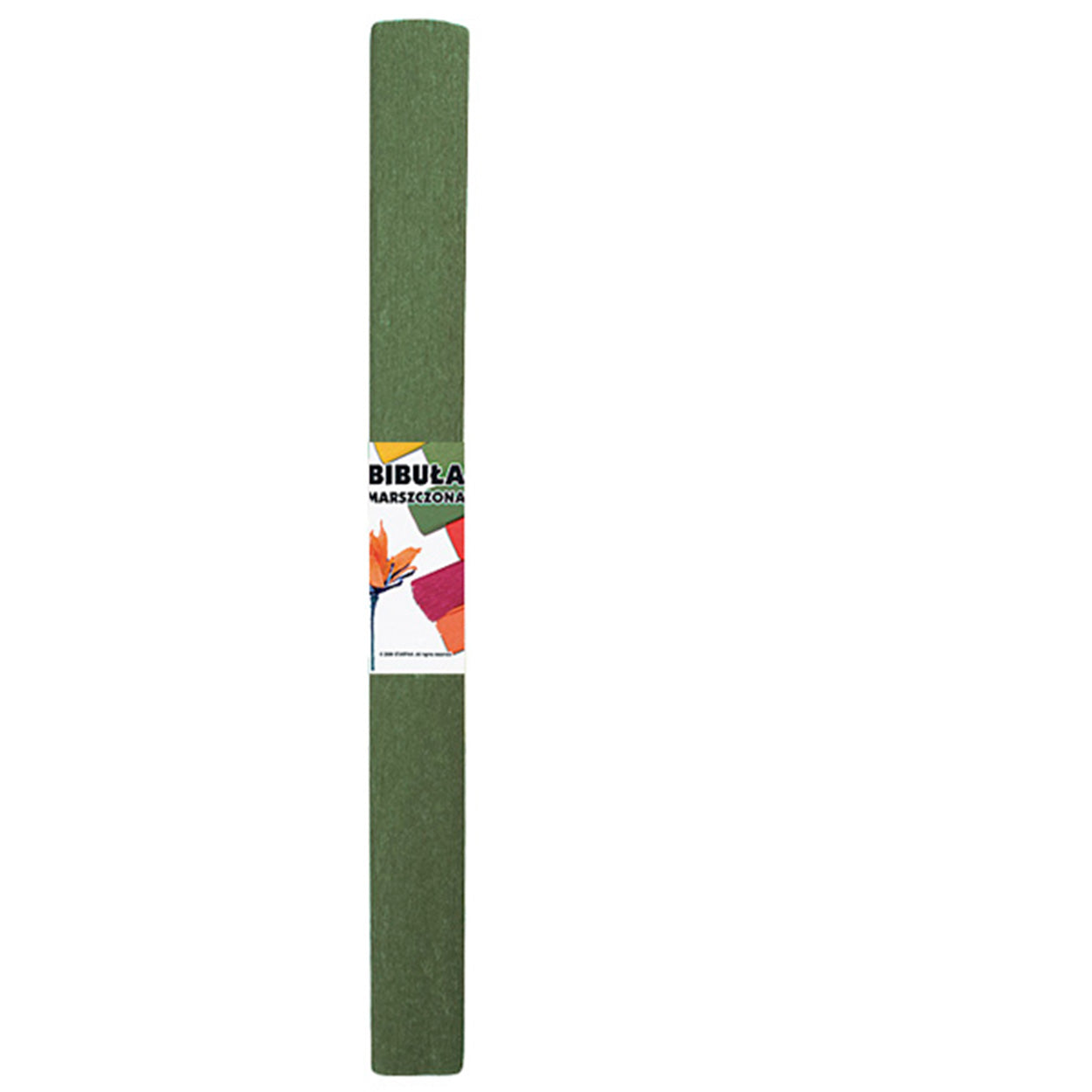 Krepppapier olivgrün