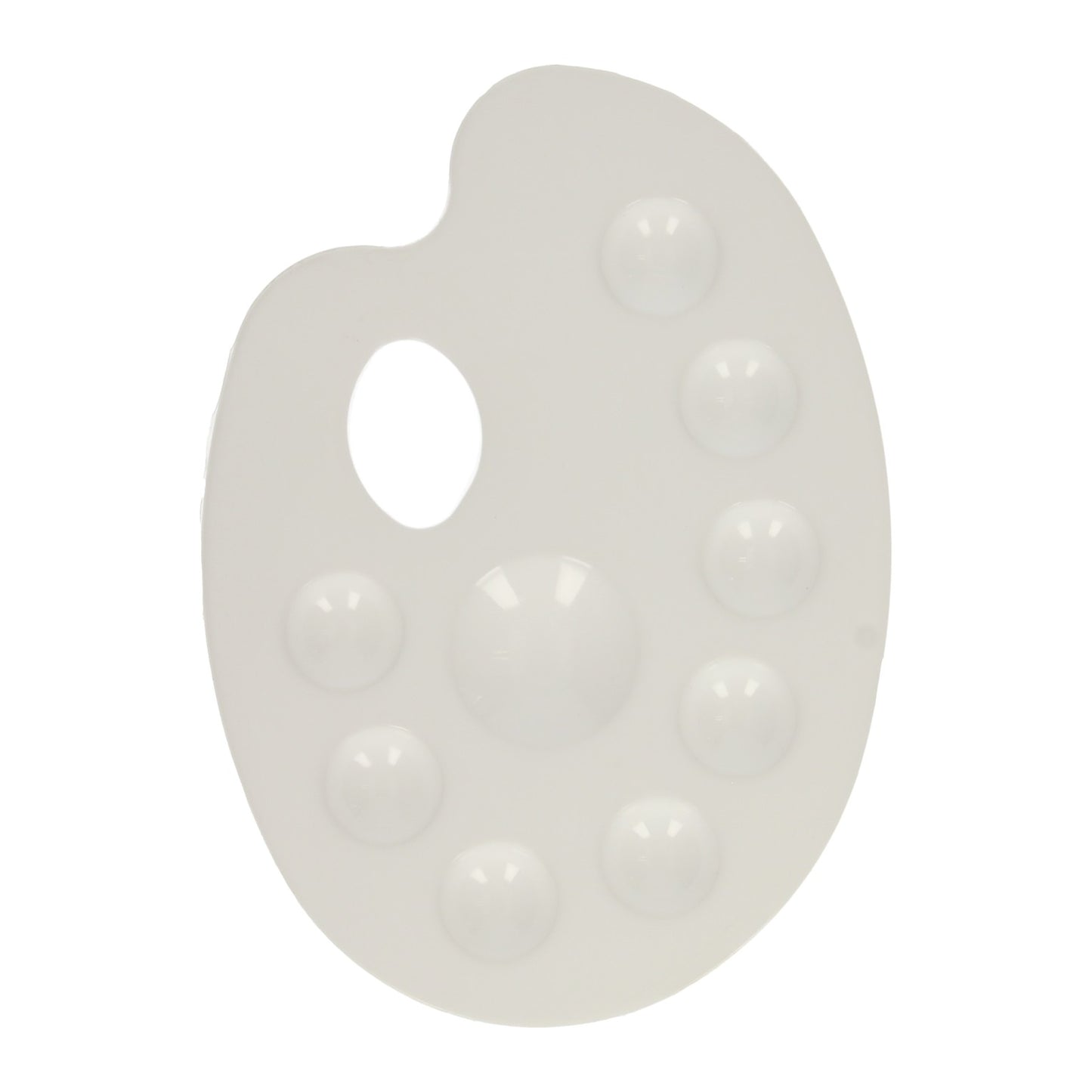 Malen Sie Palette White 9 Fächer