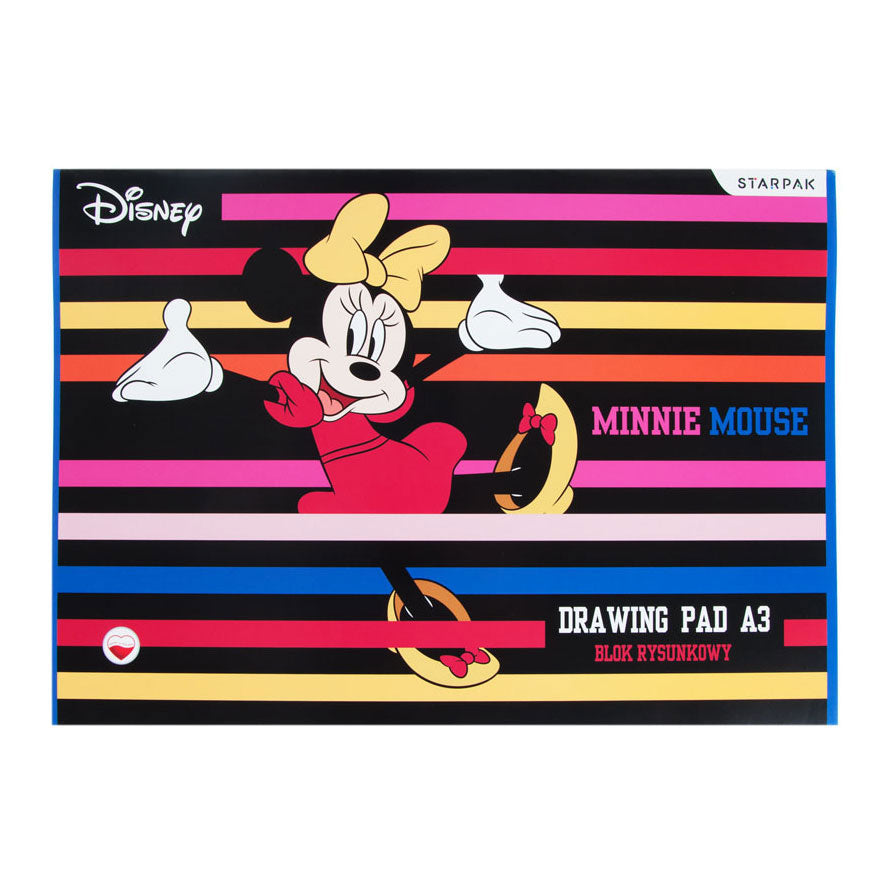 Disney Drawing Block A3 Minnie Maus