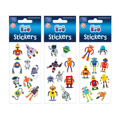 Stickervel -Roboter