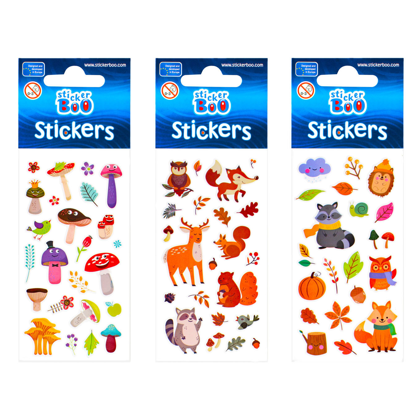 Aufkleberblatt