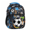 Rucksack Fußball blau