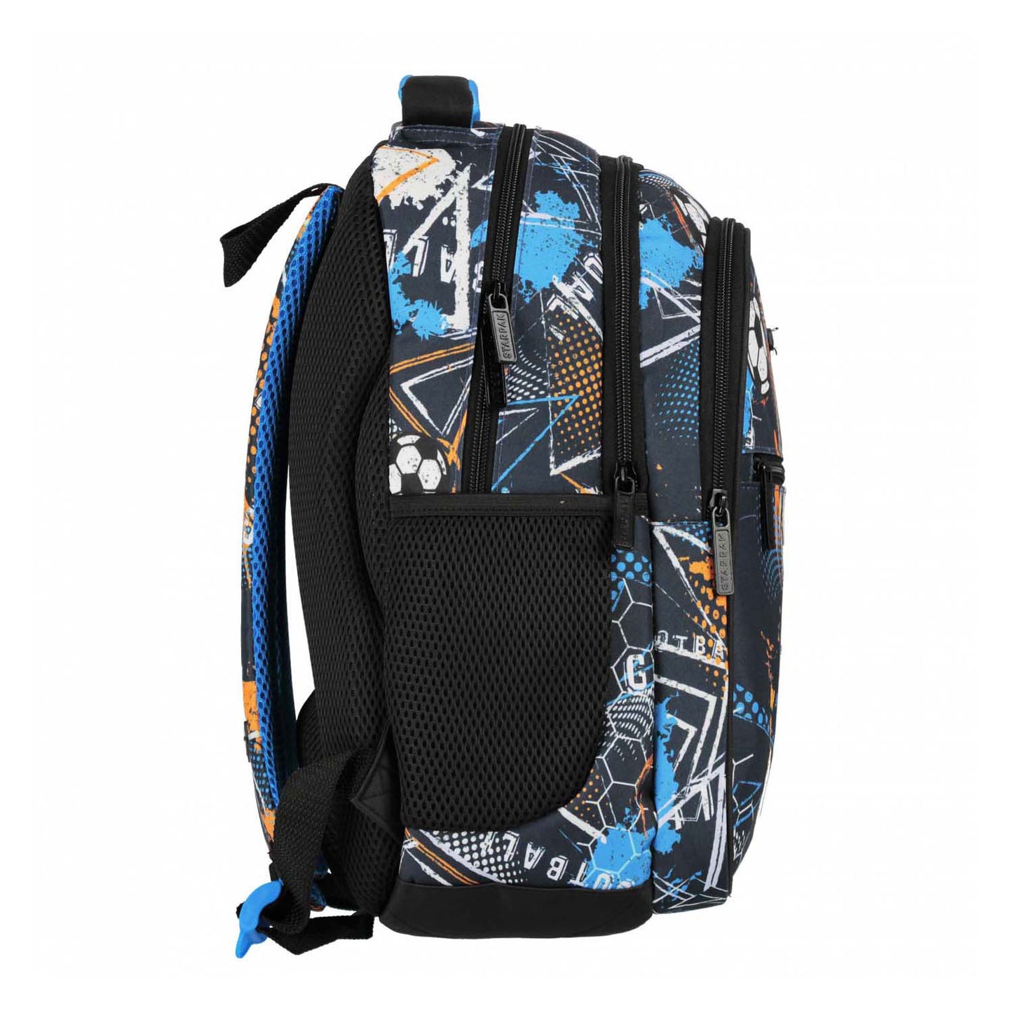 Rucksack Fußball blau