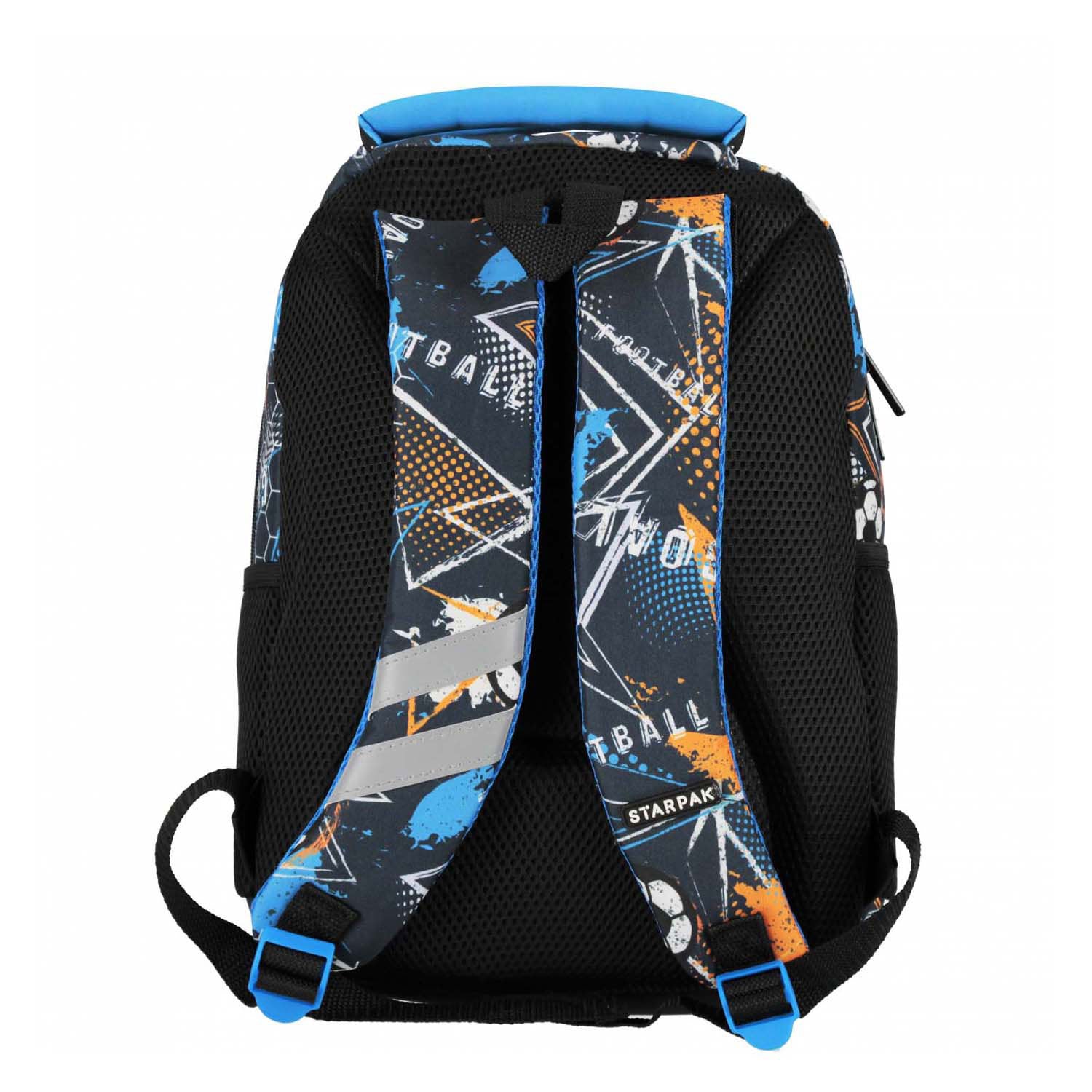 Rucksack Fußball blau