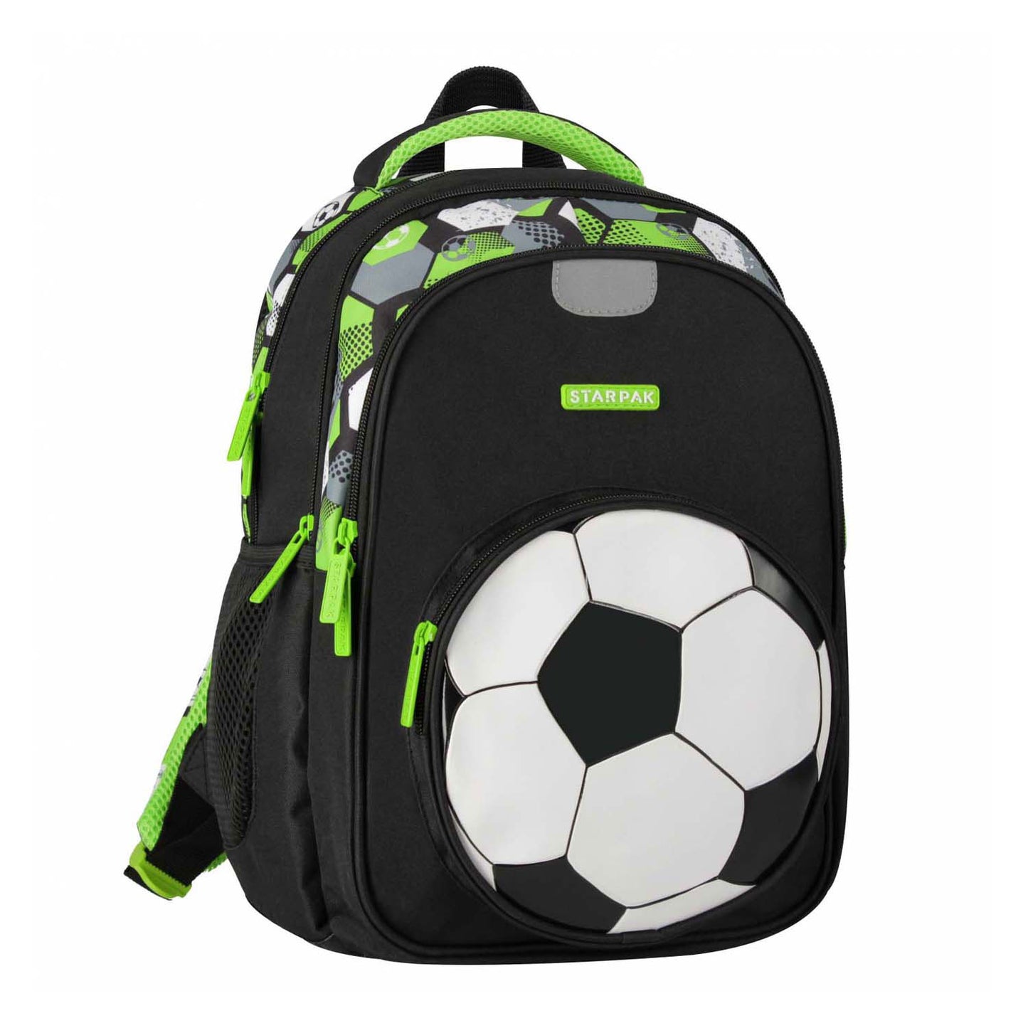 Rucksack Fußball grün