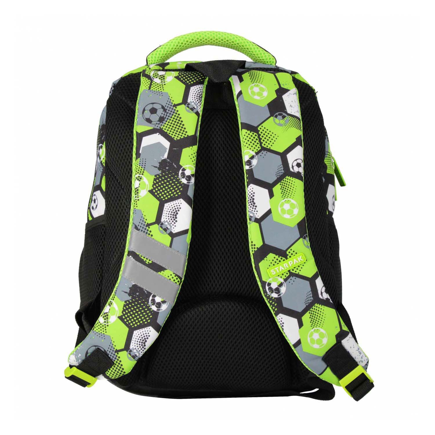 Rucksack Fußball grün