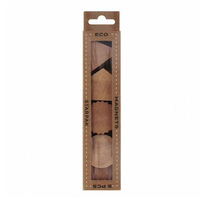 Holzmagnete 3cm, 5Stk.