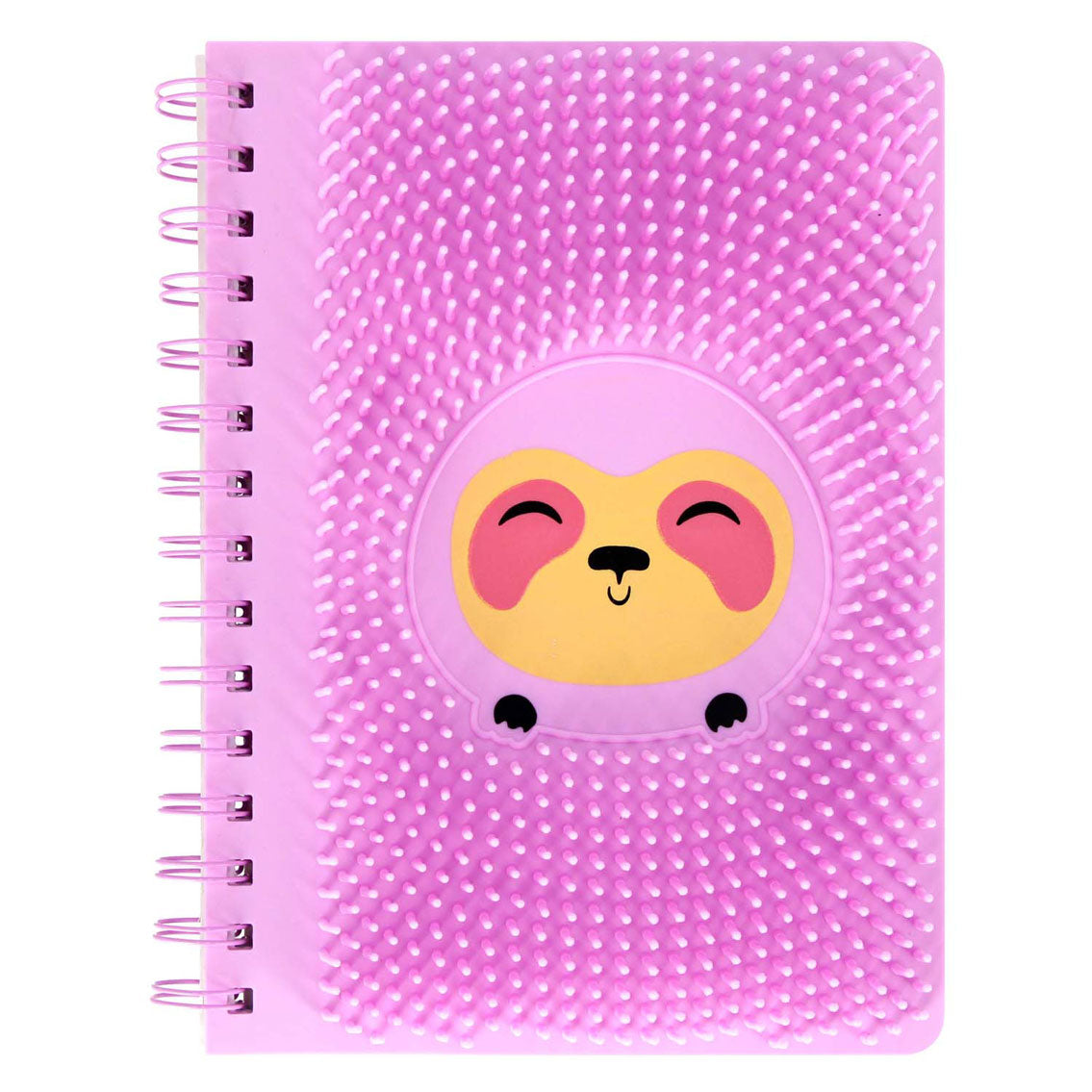 Silikon-Notizbuch mit Rücken und Faultier, A5