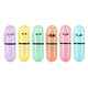 Mini-Duft-Textmarker Pastell, 6 Stk.